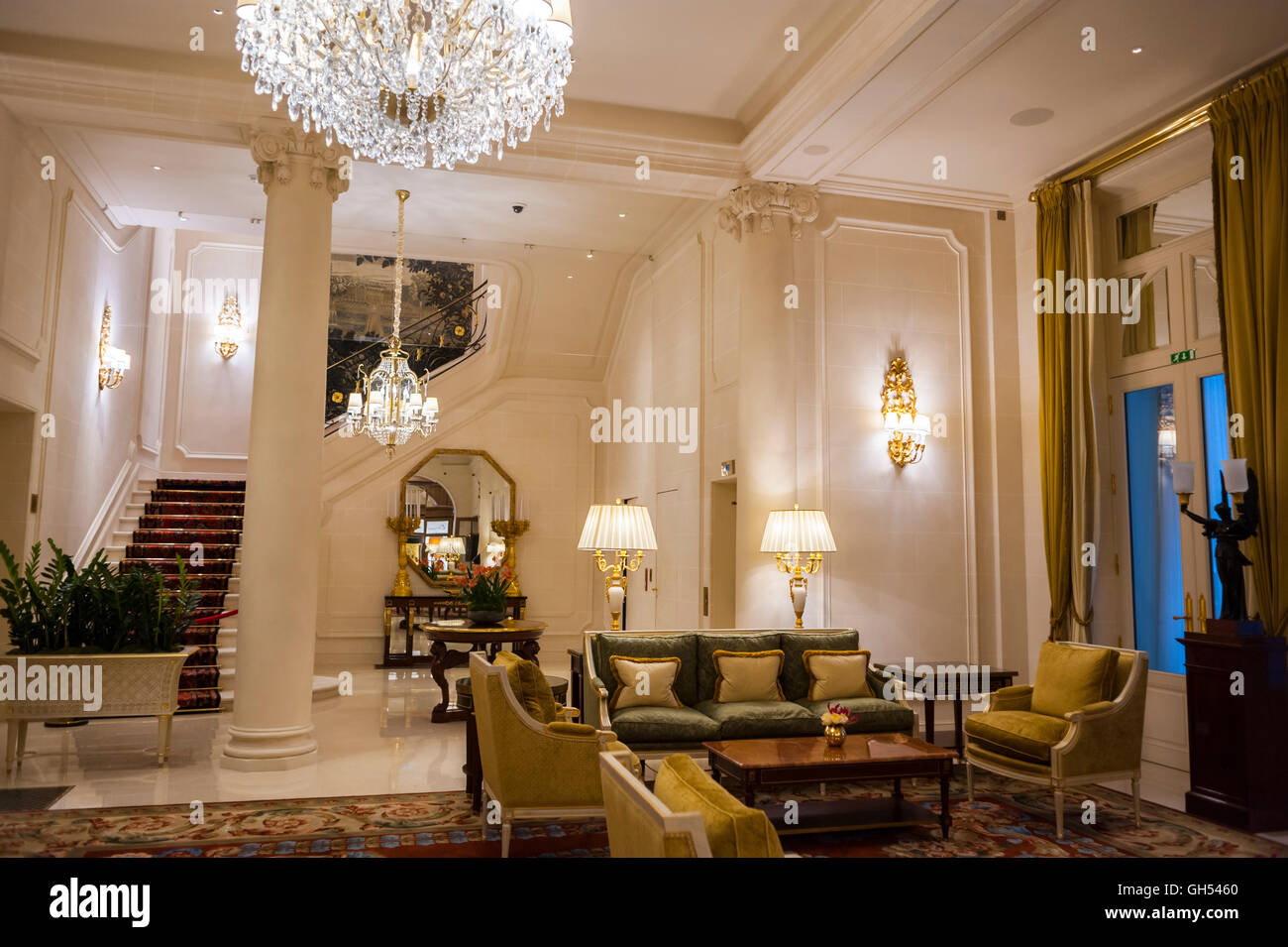 Paris, France, Inside, The Hôtel Ritz, Luxury Interior Design ...