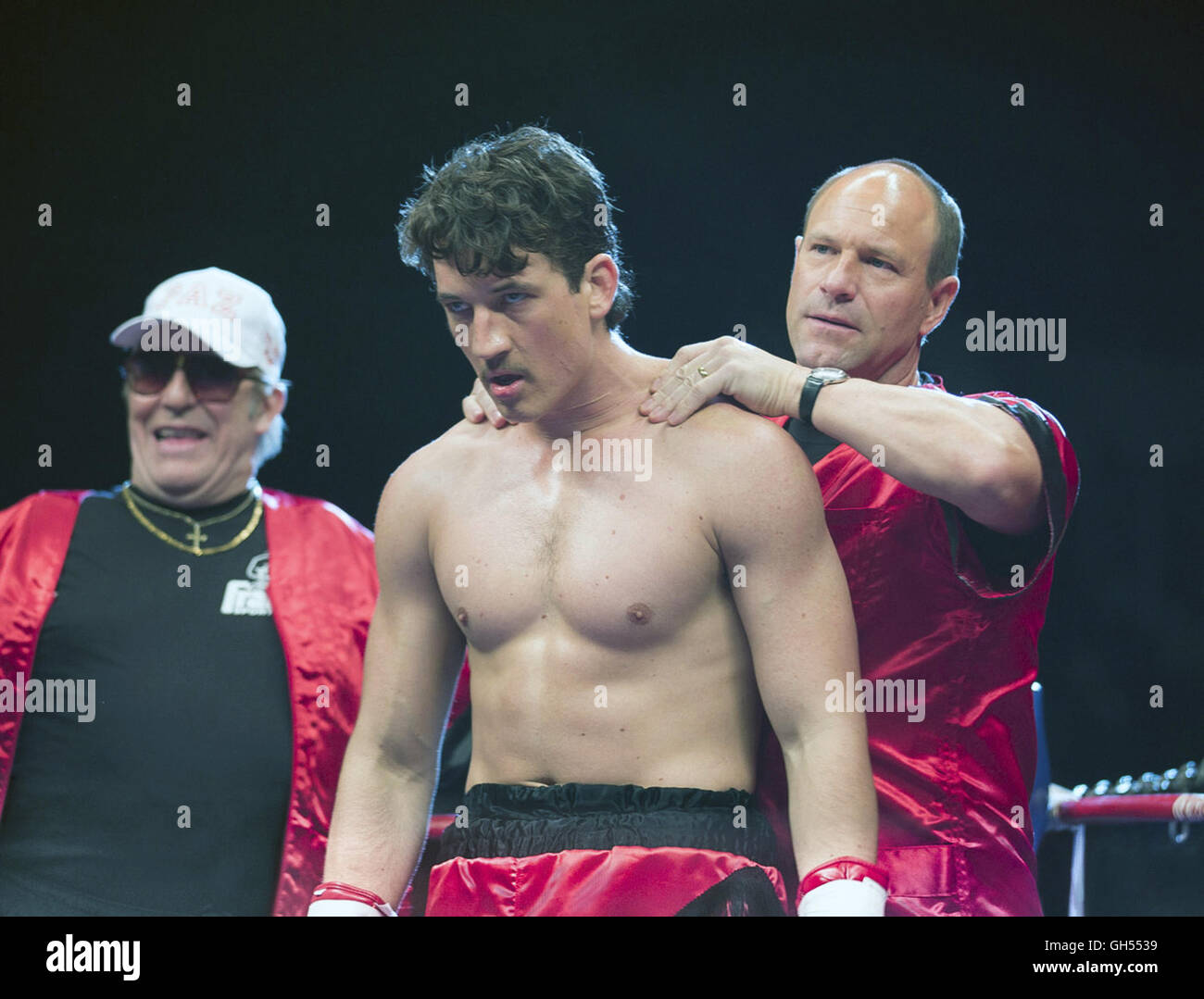 Bleed for This is an upcoming American biographical boxing film written and directed by Ben Younger and based on the life of former world champion boxer Vinny Paz. The film stars Miles Teller as Paz.  This photograph is for editorial use only and is the copyright of the film company and/or the photographer assigned by the film or production company and can only be reproduced by publications in conjunction with the promotion of the above Film. A Mandatory Credit to the film company is required. The Photographer should also be credited when known. Stock Photo