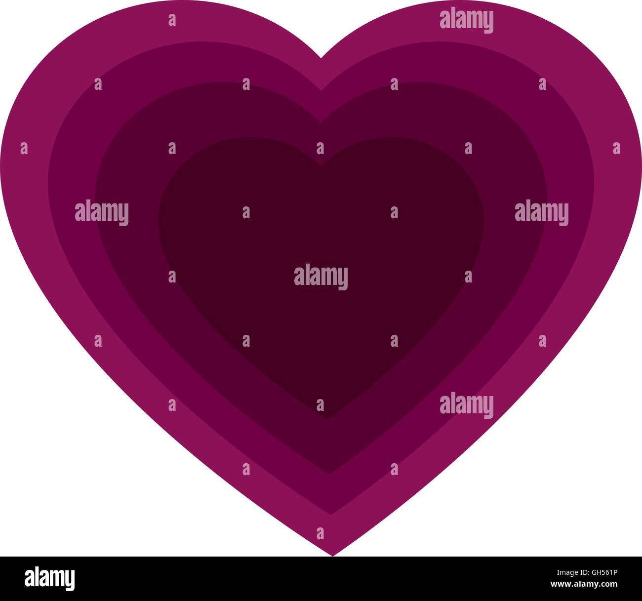 heart love romantic icon vector Stock Vector Image & Art - Alamy