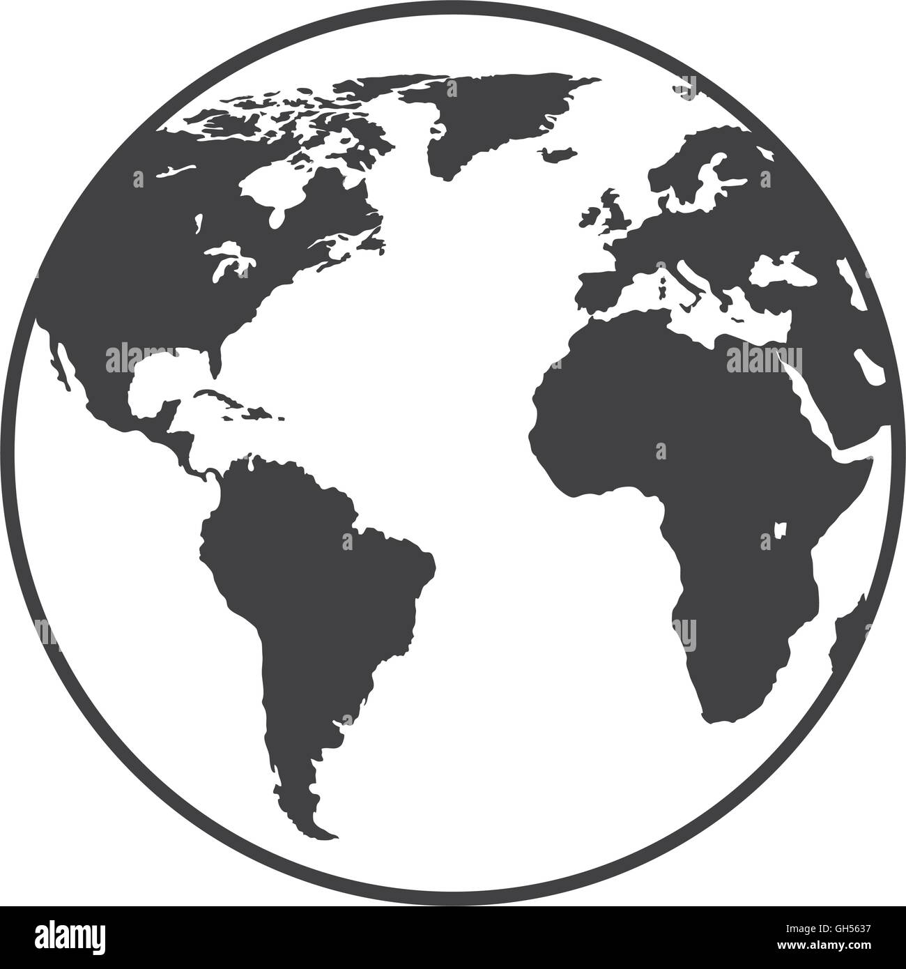 earth planet world icon vector illustration Stock Vector Image & Art ...