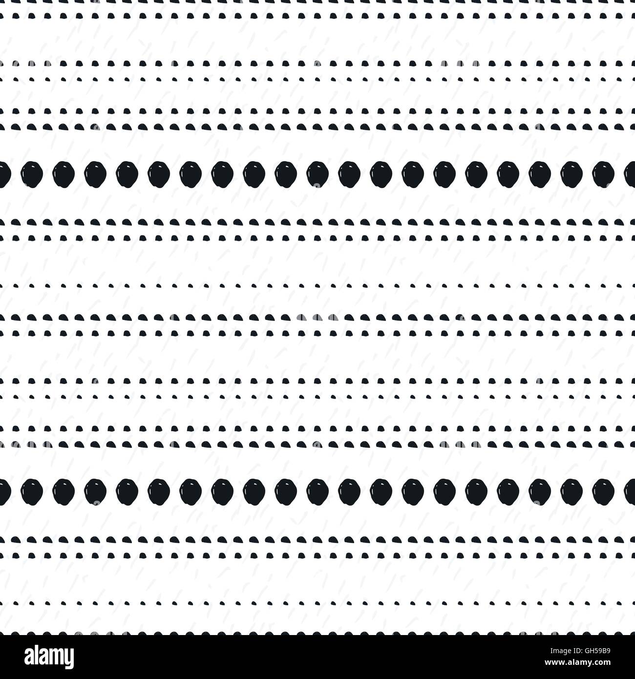 Hand-drawn geometric seamless pattern Stock Vector Image & Art - Alamy