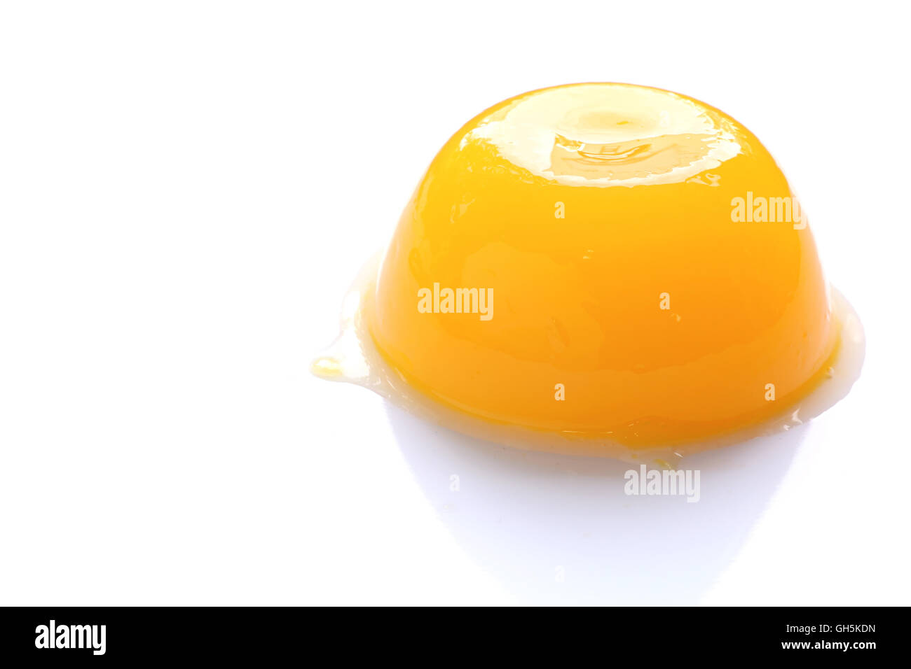 fresh orange jelly dessert isolated 3 Stock Photo Alamy