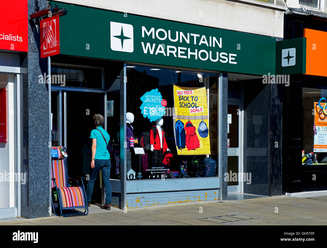 Mountain warehouse store hires stock photography and images Alamy