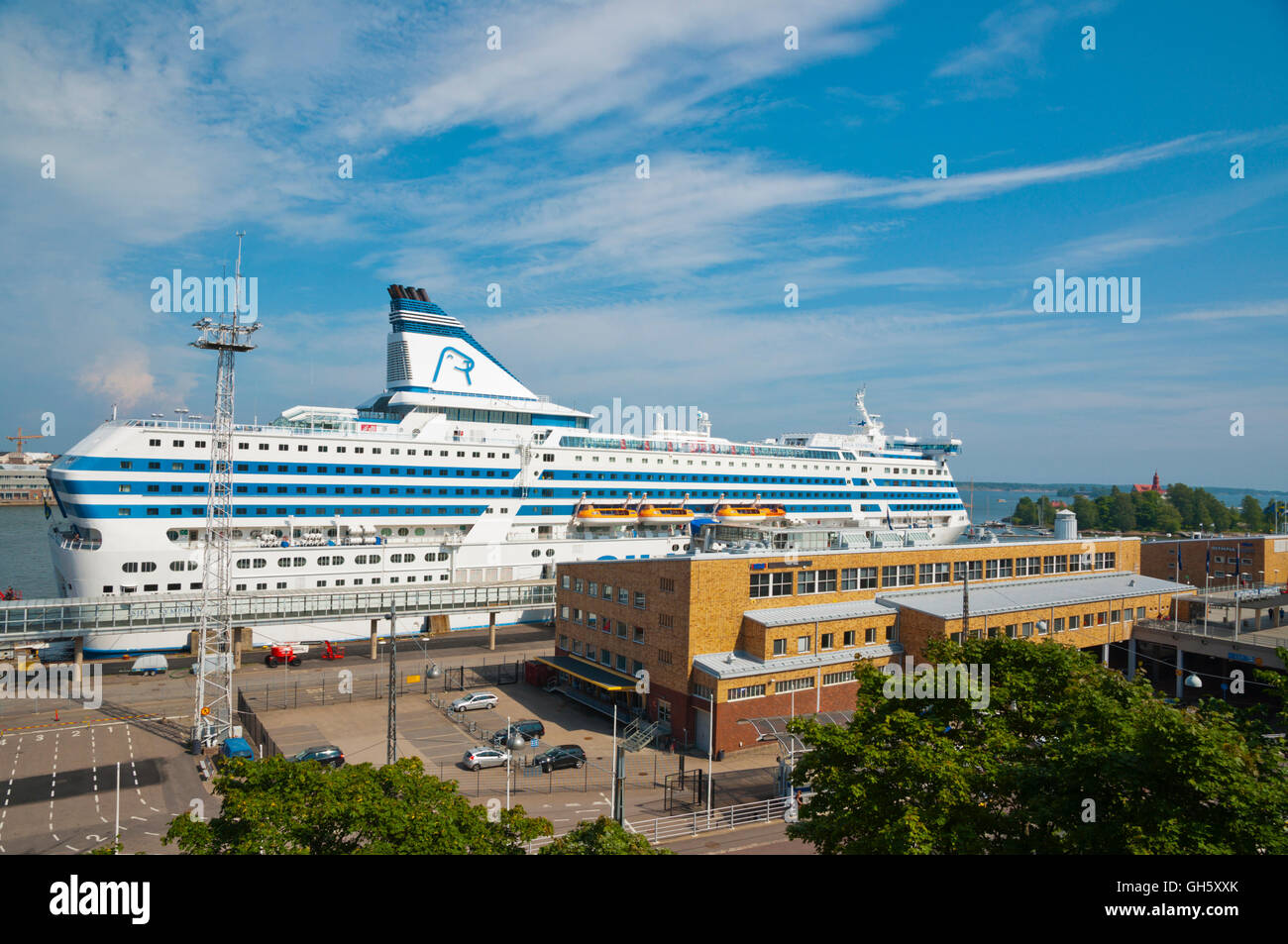 Silja Line terminal, Olympiaterminaali, Eteläranta, Helsinki, Finland Stock  Photo - Alamy