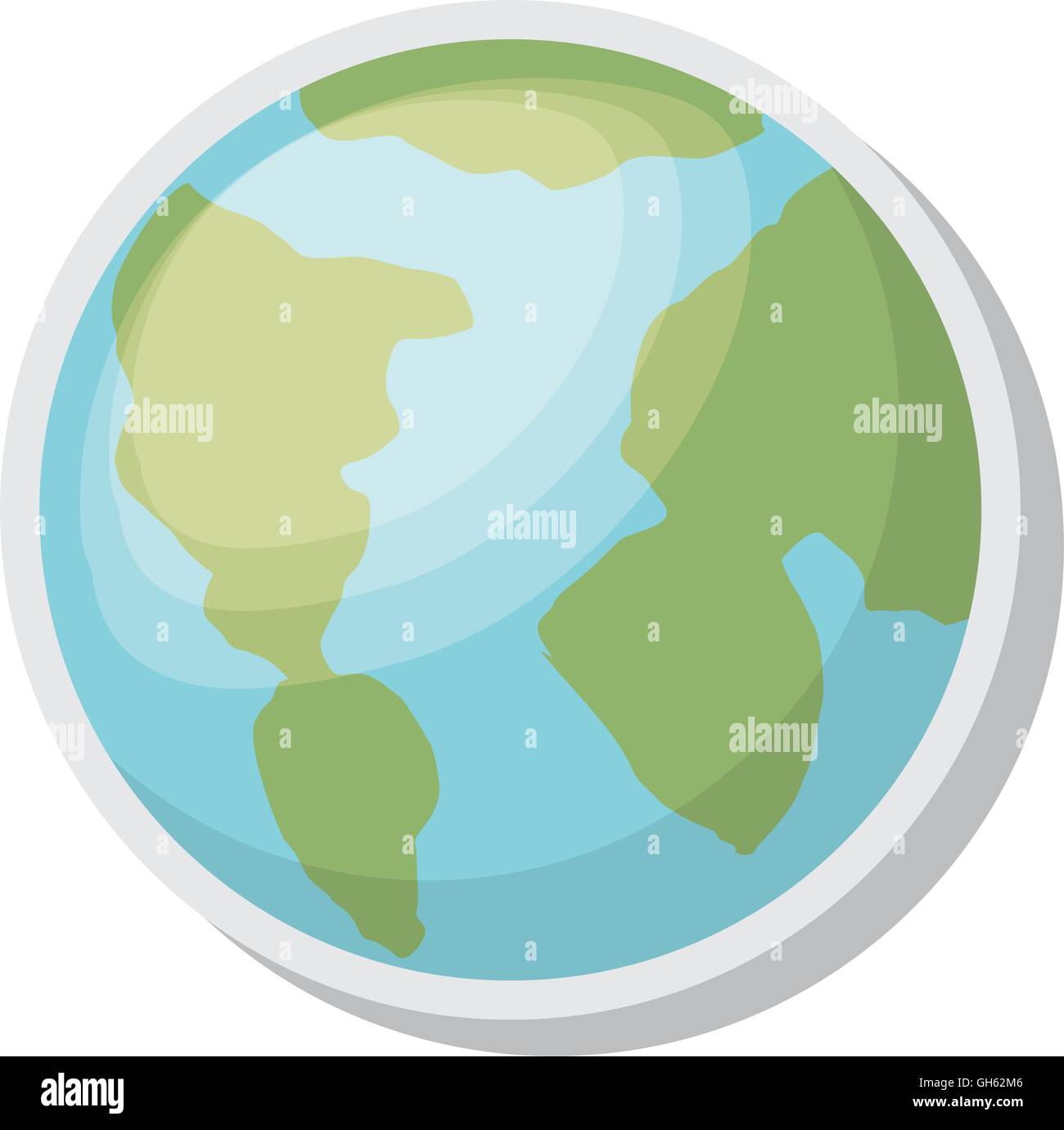 planet earth sphere isolated icon Stock Vector Image & Art - Alamy