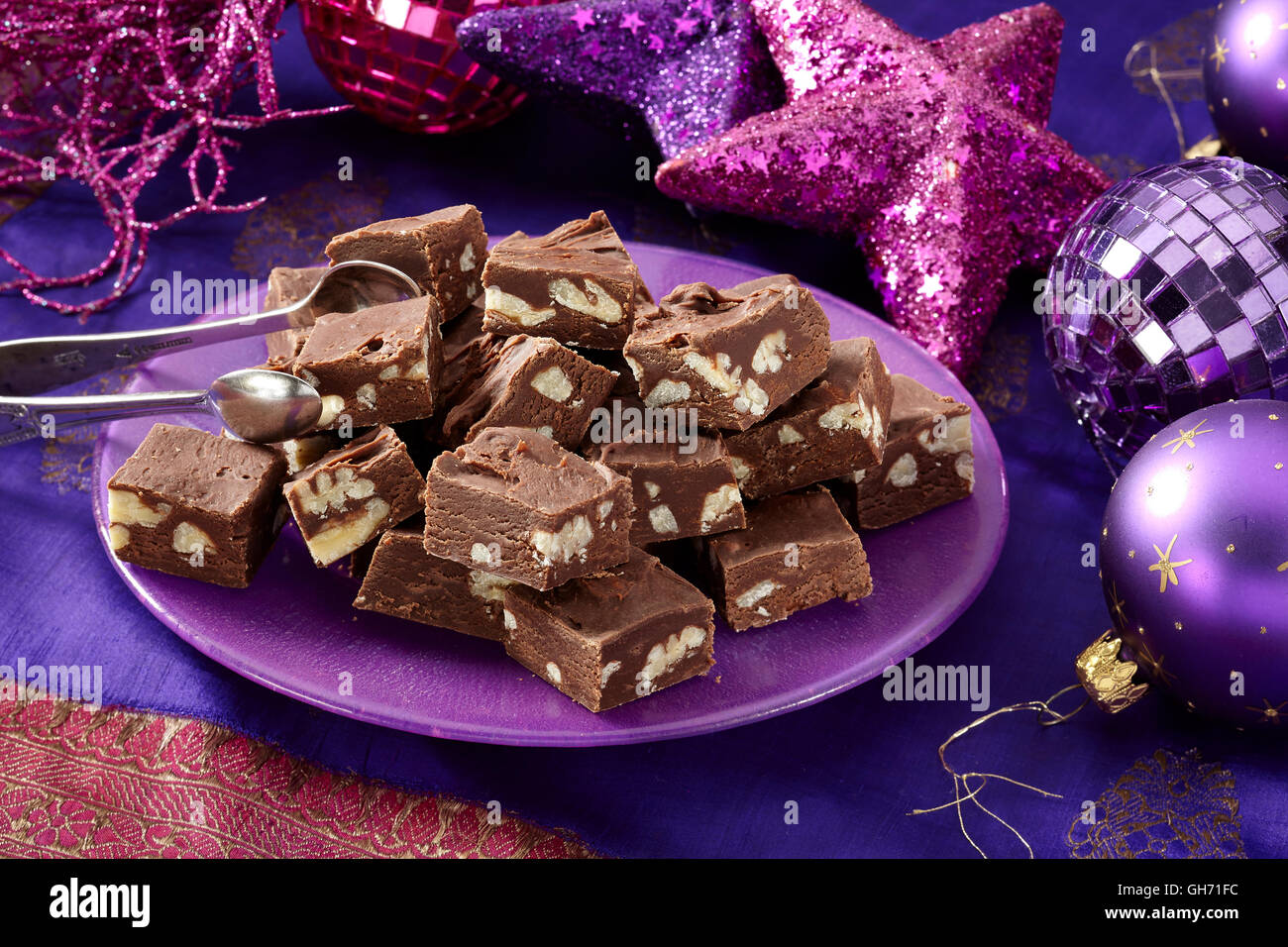 Famous fudge Stock Photo