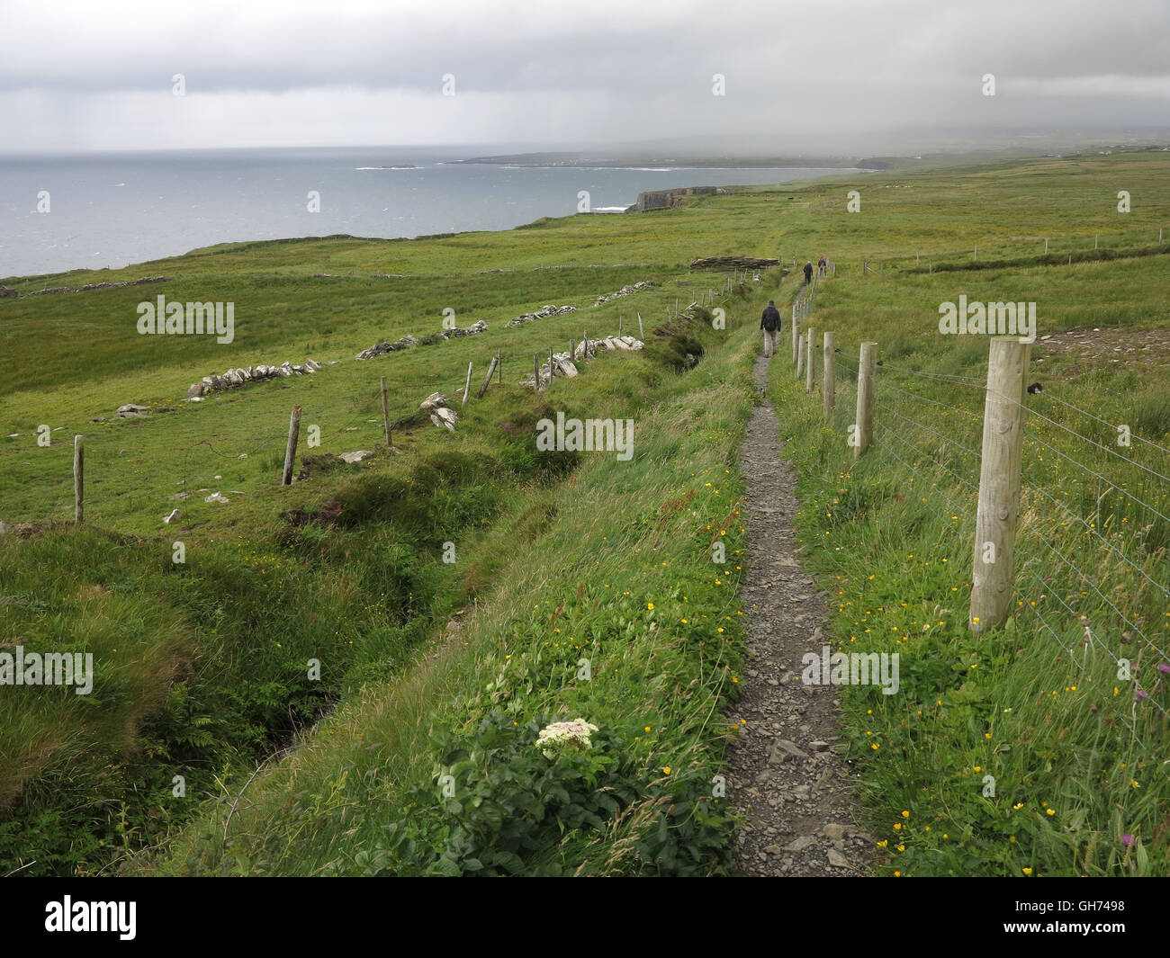 The Burren way - Between Cliffs of Moher and Doolin - County Clare ...