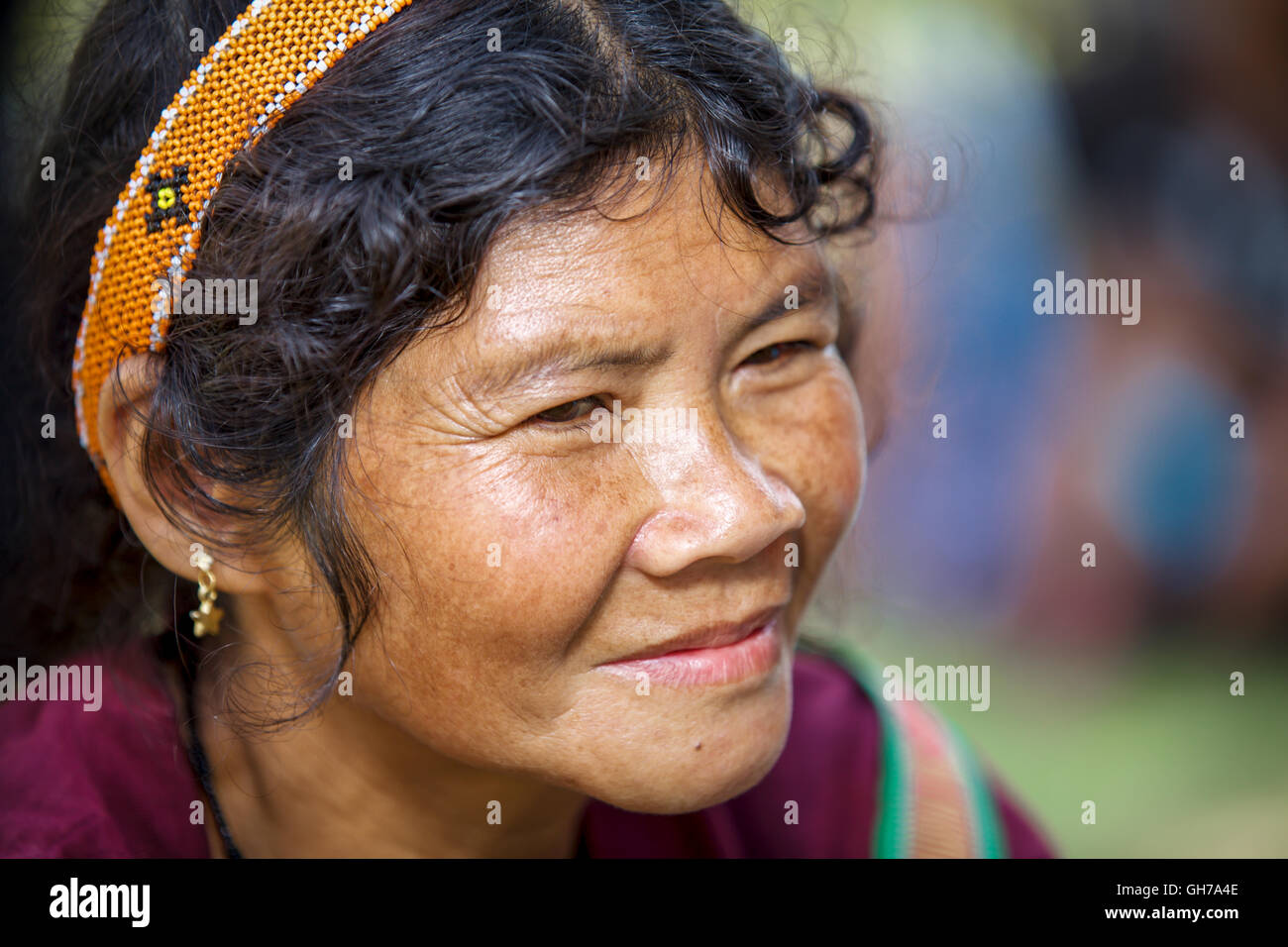 People from the Mangyan tribe on Mindoro Philippines Stock Photo Alamy