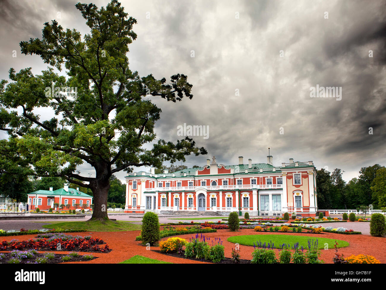 Kadriorg Palace, at Kadriorg Park inTallinn, Estonia Stock Photo