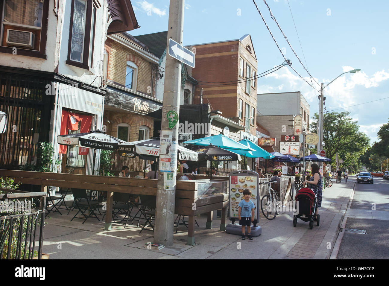 baldwin village toronto Stock Photo Alamy