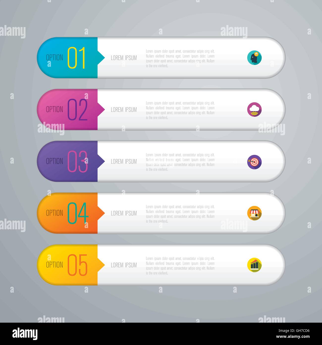Infographics template vector illustration and business icons Stock ...