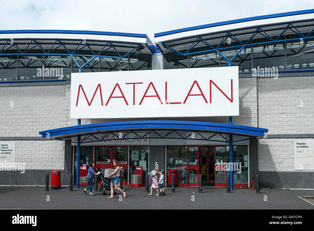 A Matalan store. Stock Photo