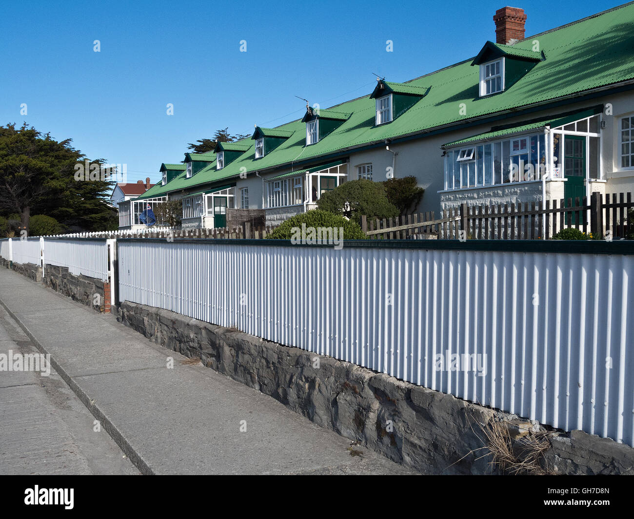 Houses in stanley falkland islands hires stock photography and images