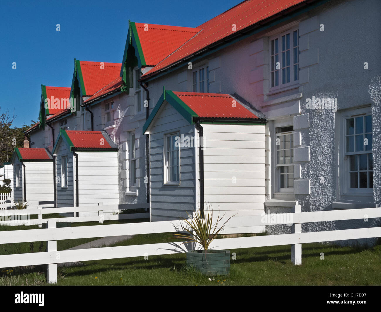 Houses in stanley falkland islands hires stock photography and images
