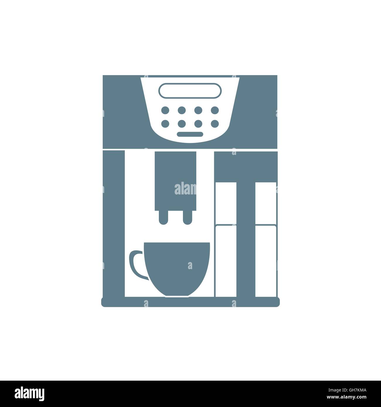 Colored coffee maker Stock Vector Images - Page 2 - Alamy