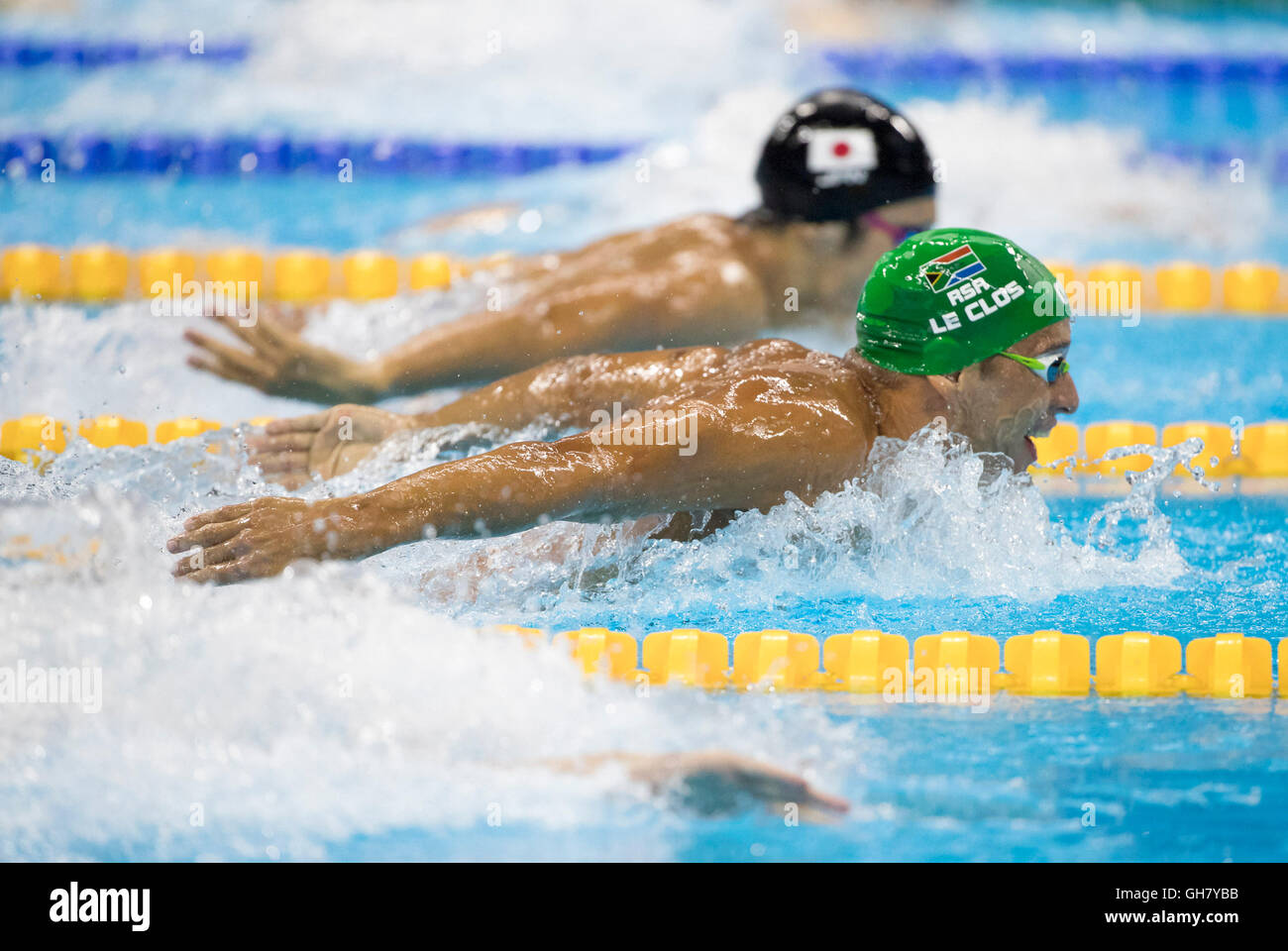 Rio de Janeiro, RJ, Brazil. 8th Aug, 2016. OLYMPICS SWIMMING: Chad Guy ...