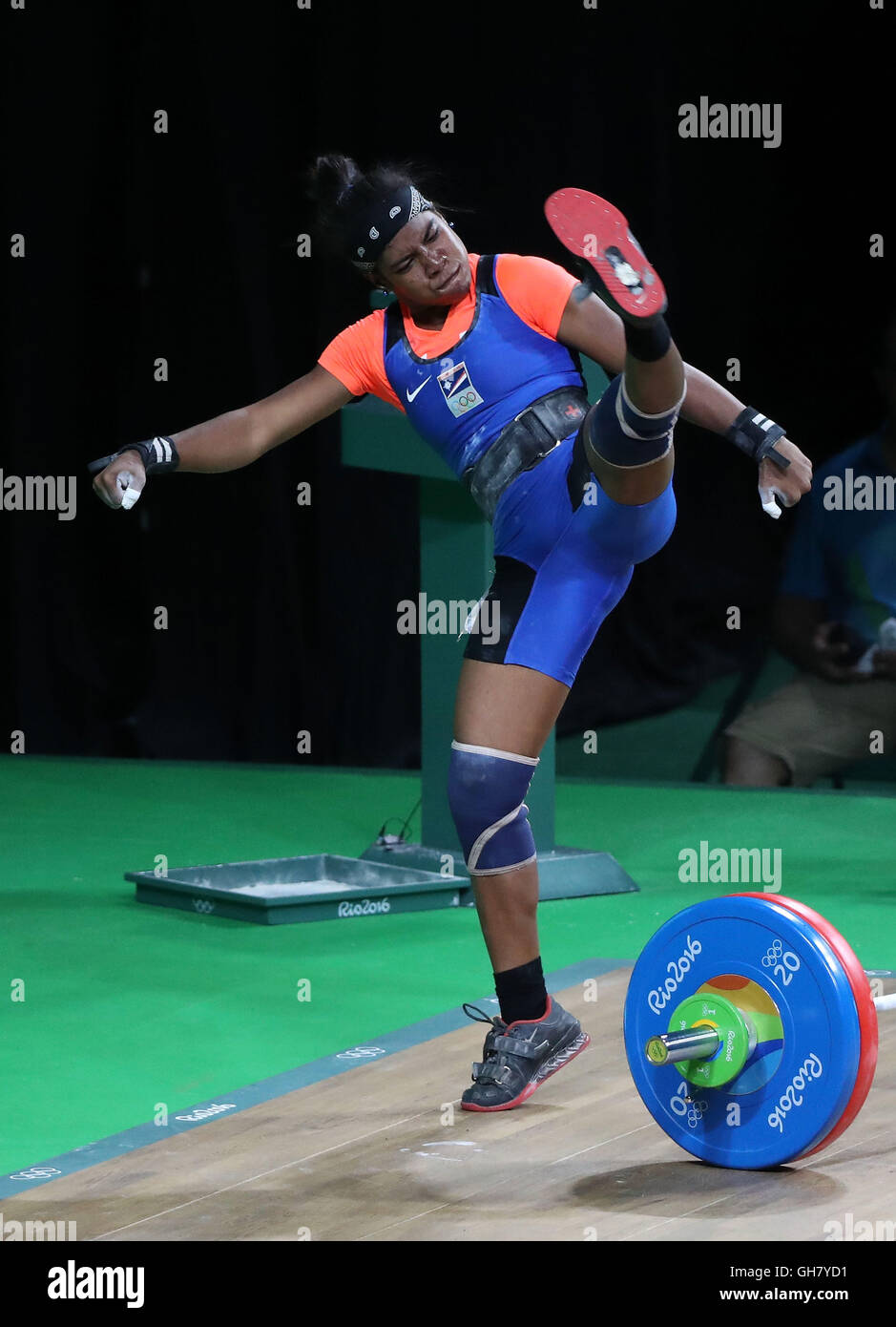 Rio De Janeiro, Brazil. 8th Aug, 2016. Mathlynn Sasser of Marshall