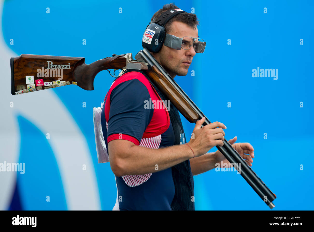 Rio De Janeiro Brazil 08th Aug 2016 David Kostelecky Of The Czech Republic Finishes In Fourth Place The Trap Final At The 2016 Summer Olympics In Rio De Janeiro Brazil August 8