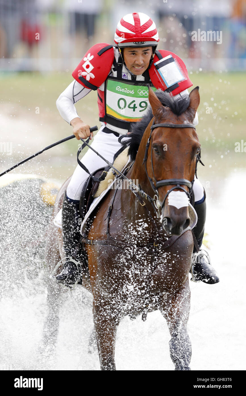 Rio de Janeiro, Brazil. 8th Aug, 2016. Yoshiaki Oiwa (JPN) Equestrian ...