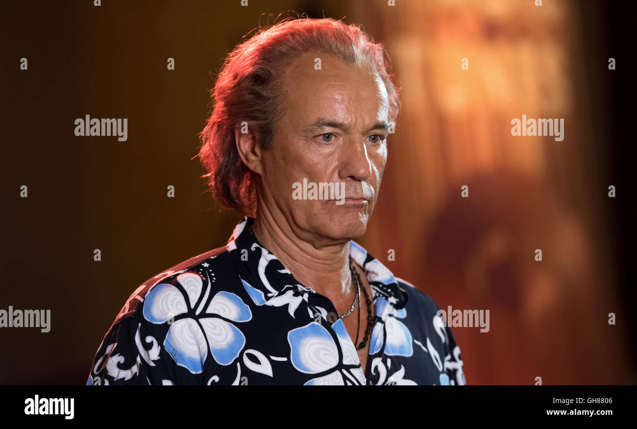 Munich, Germany. 9th Aug, 2016. Actors Heiner Lauterbach as Friedrich