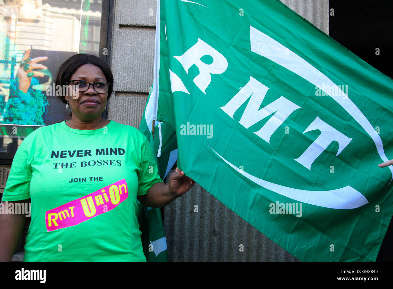 Train strike picket london hires stock photography and images Alamy