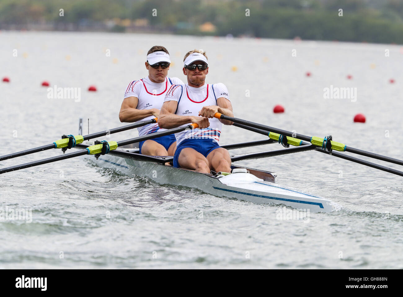 RIO DE JANEIRO, RJ - 08.08.2016: 2016 ROWING OLYMPICS - Athletes During ...