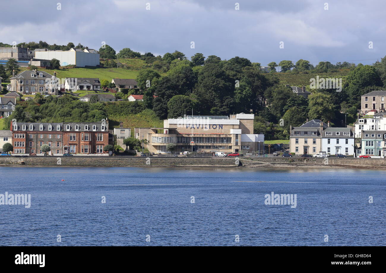 Rothesay waterfront Isle of Bute Scotland August 2016 Stock Photo Alamy