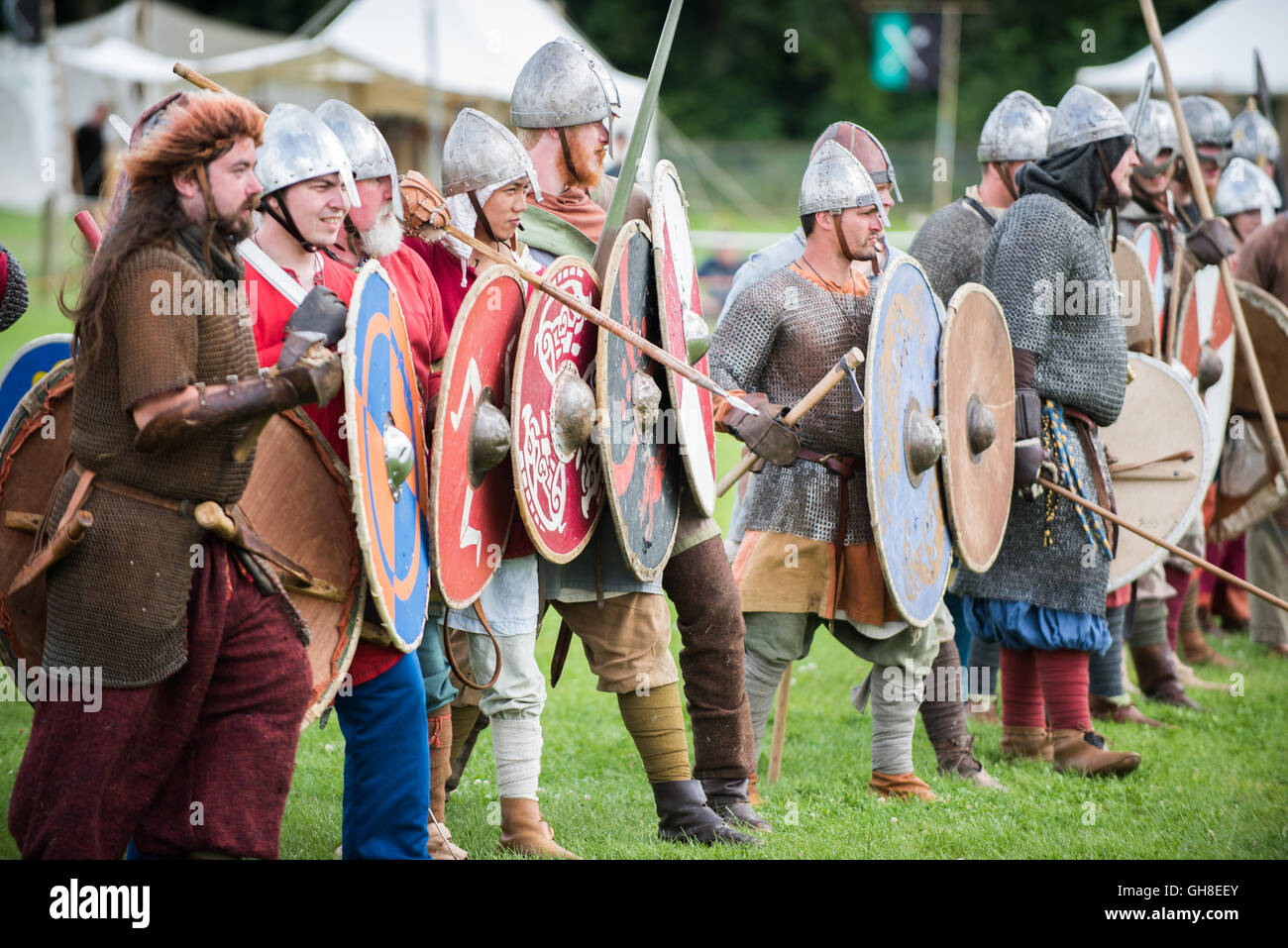 Viking Shield Wall High Resolution Stock Photography and Images - Alamy