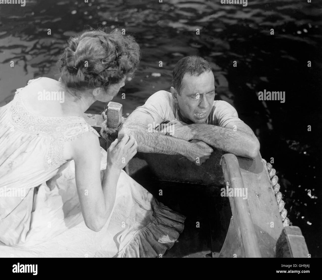 AFRICAN QUEEN The African Queen USA/GB 1951 John Huston KATHARINE