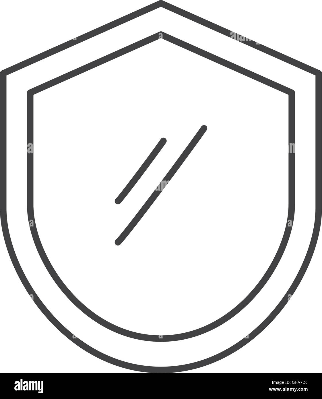 shield seal frame icon Stock Vector Image & Art - Alamy