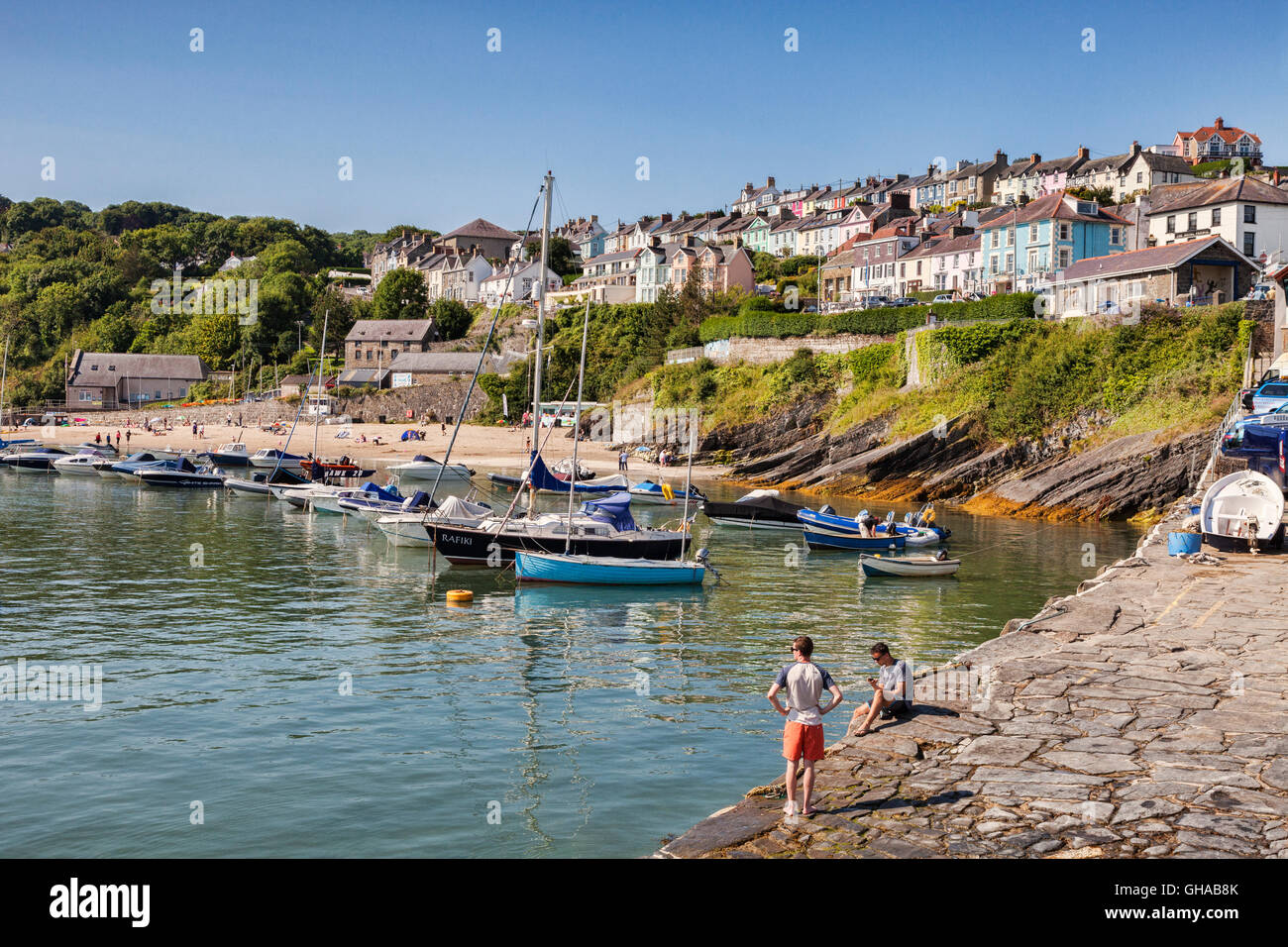 New Quay Wales Uk Stock Photos &amp; New Quay Wales Uk Stock ...