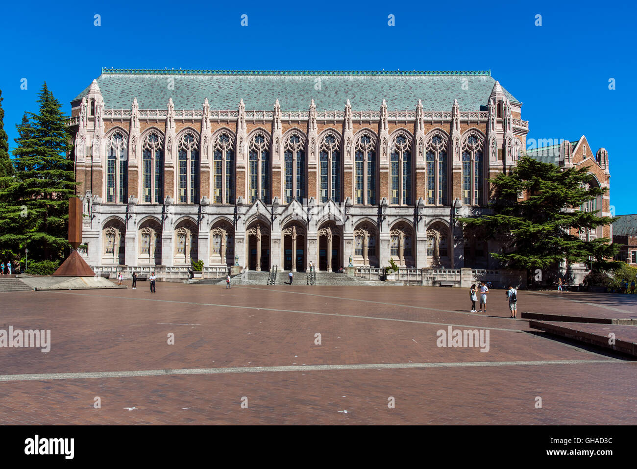 Suzzallo Library, University of Washington, Seattle, Washington, USA Stock Photo