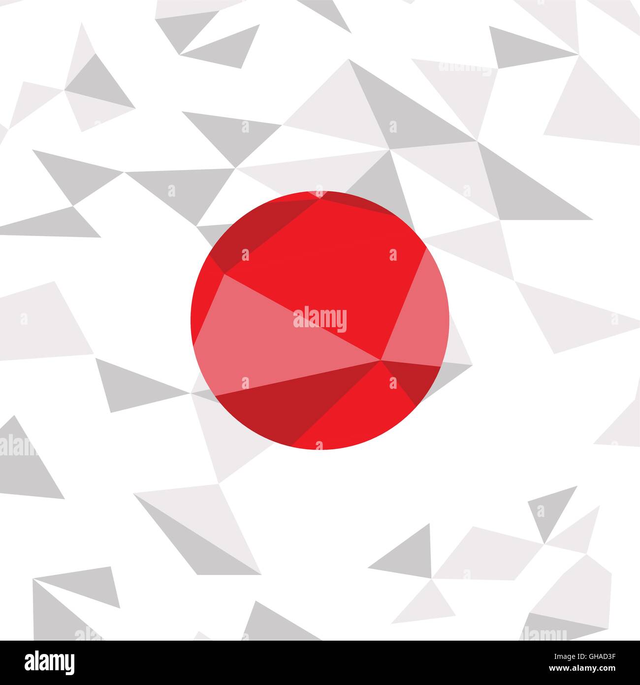 Textured Japanese flag, Vector illustration Stock Vector Image & Art