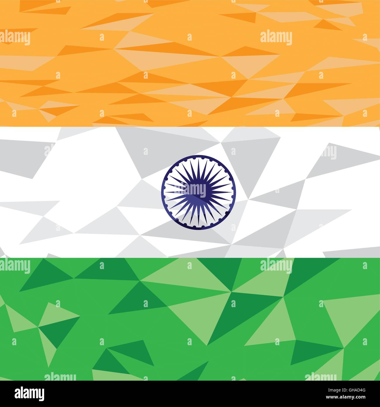 Textured Indian flag, Vector illustration Stock Vector Image & Art - Alamy