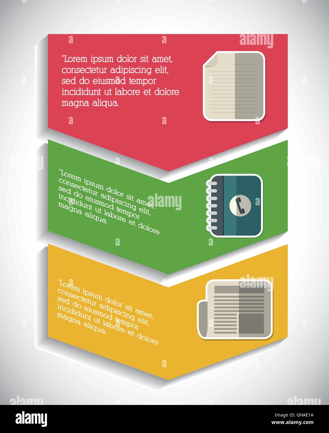 infographic step office icon. Vector graphic Stock Vector Image & Art ...