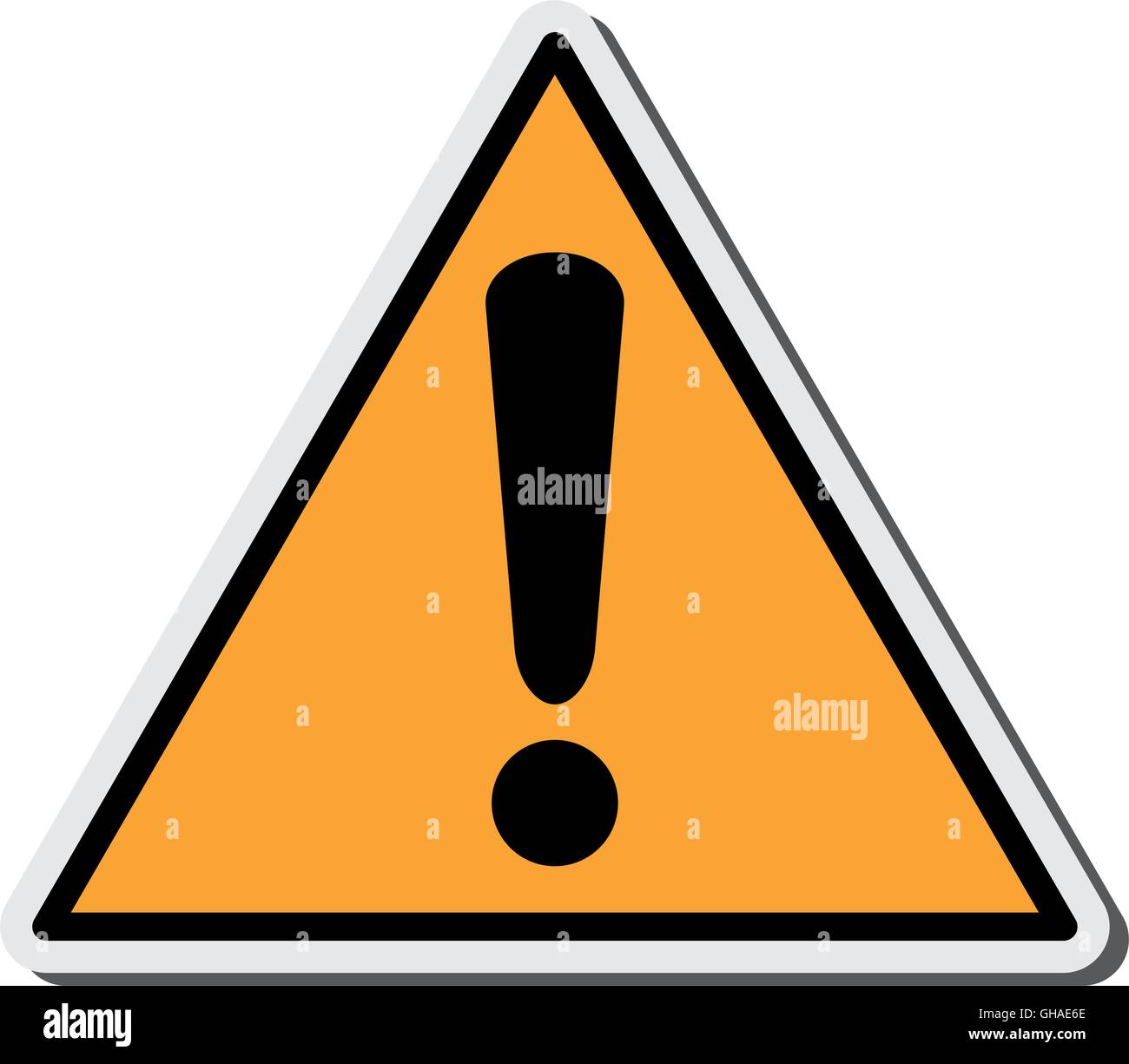 warning sign icon Stock Vector Image & Art - Alamy