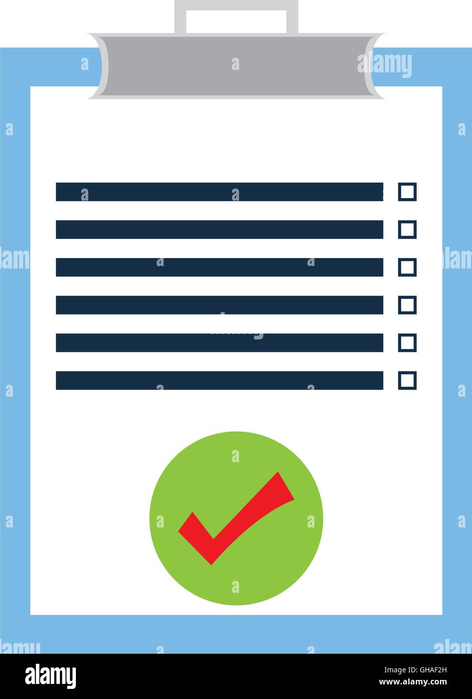 check list delivery shipping icon. Vector graphic Stock Vector Image ...