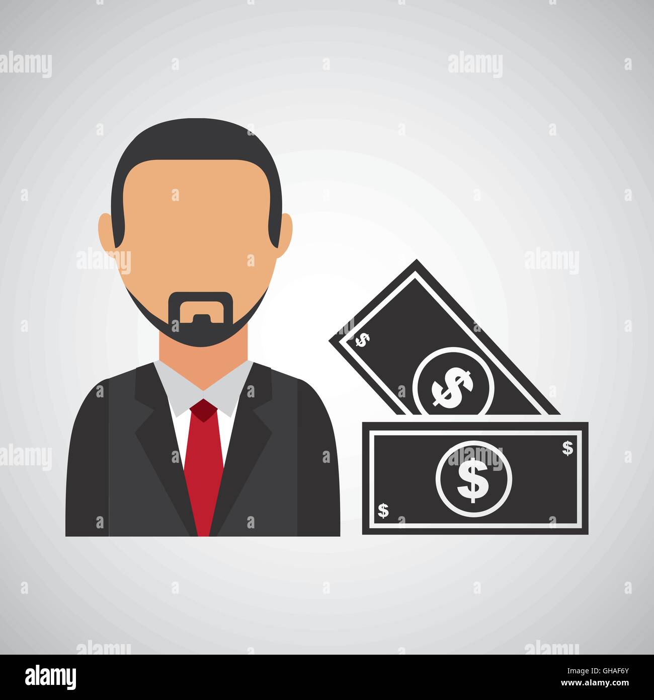 business man icon Stock Vector Image & Art - Alamy