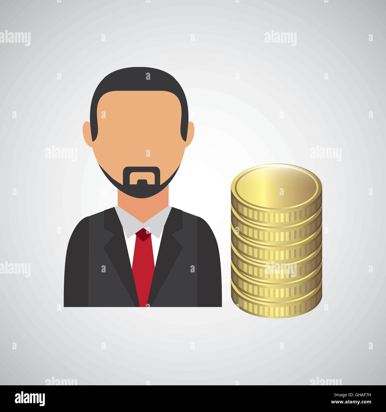 business man icon Stock Vector Image & Art - Alamy