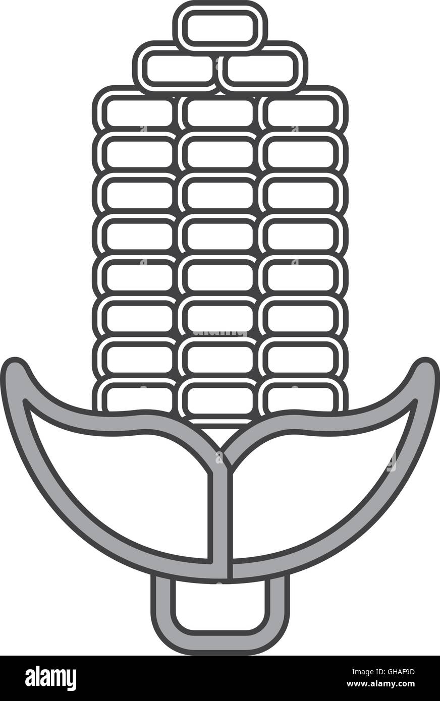 corn cob icon Stock Vector Image & Art - Alamy