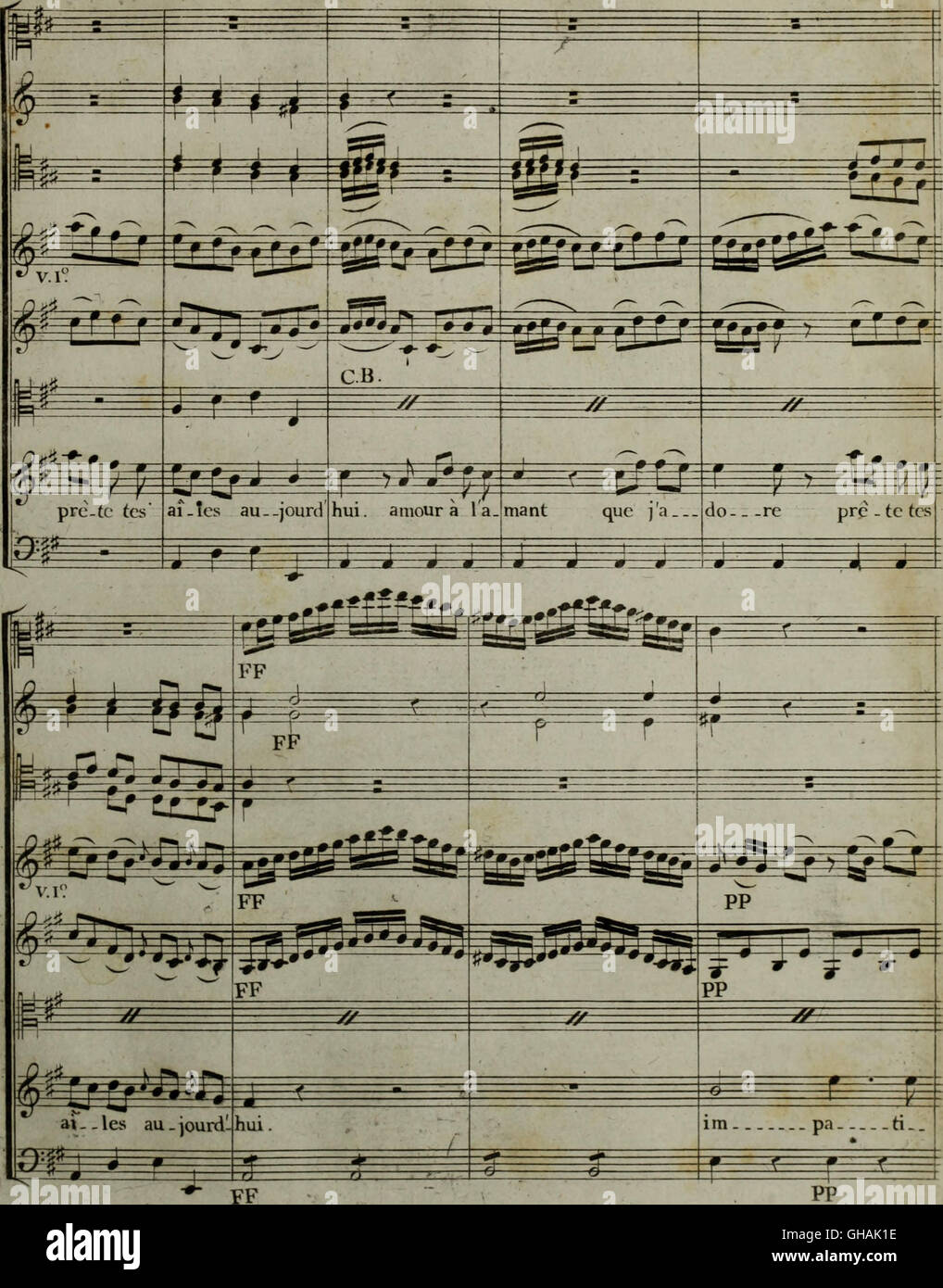 This 1800 one-act comic opera, 'Partition du Valet de deux maîtres ...