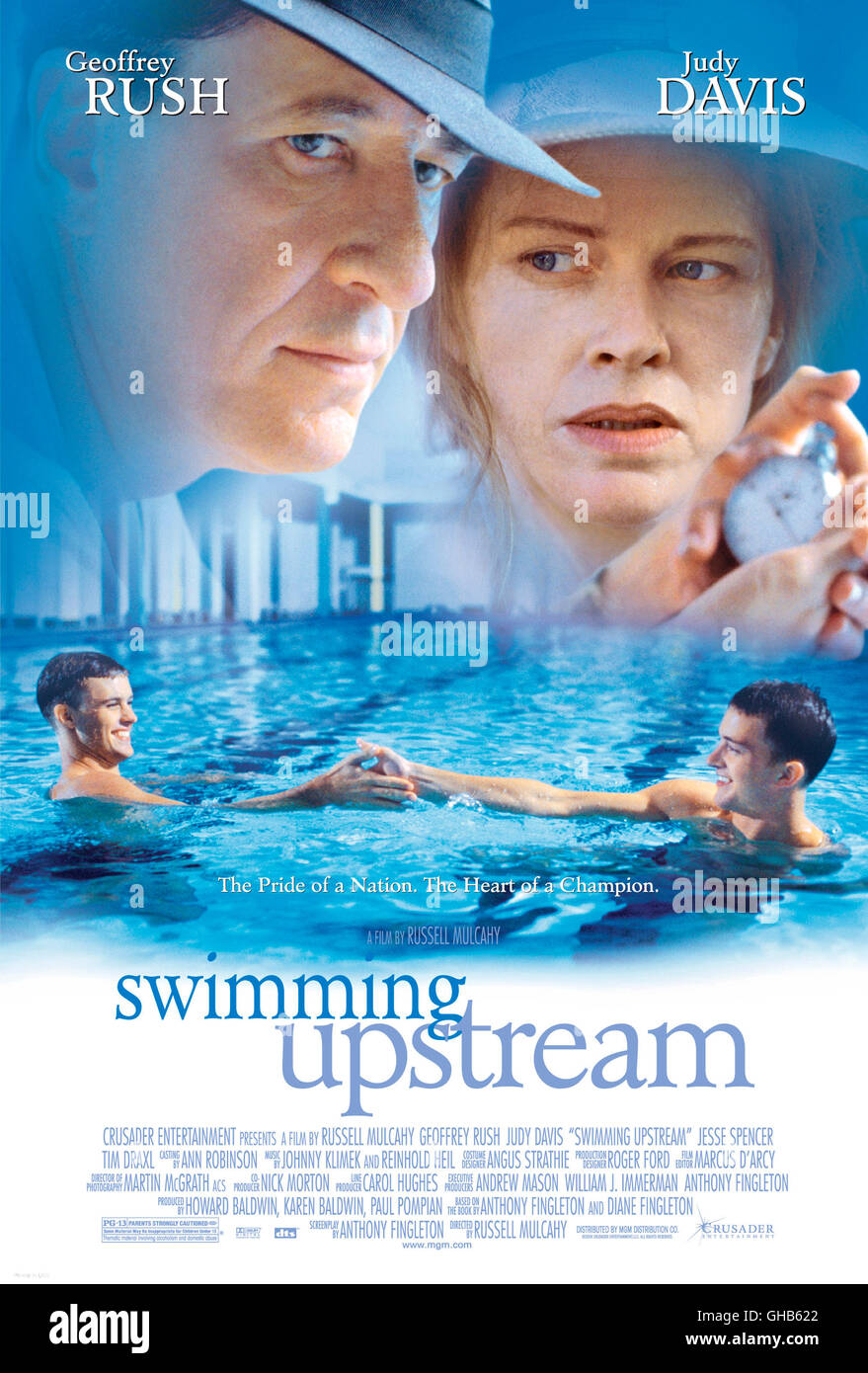 GEGEN DIE STRÖMUNG Swimming Upstreams Australien 2003 Russell Mulcahy Filmplakat Regie: Russell Mulcahy aka. Swimming Upstreams Stock Photo