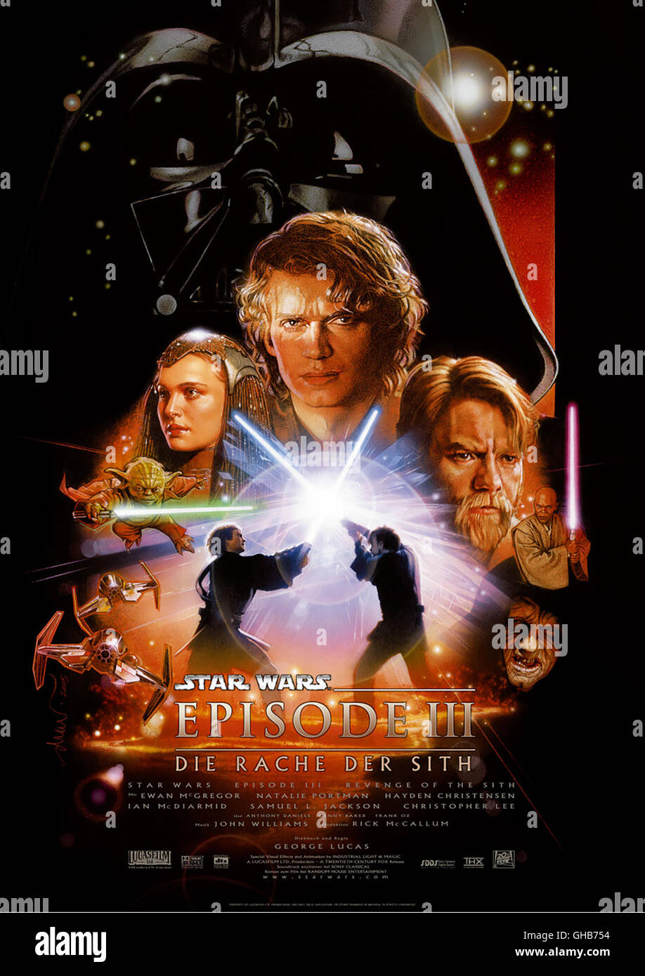 The phantom menace poster hi-res stock photography and images - Alamy