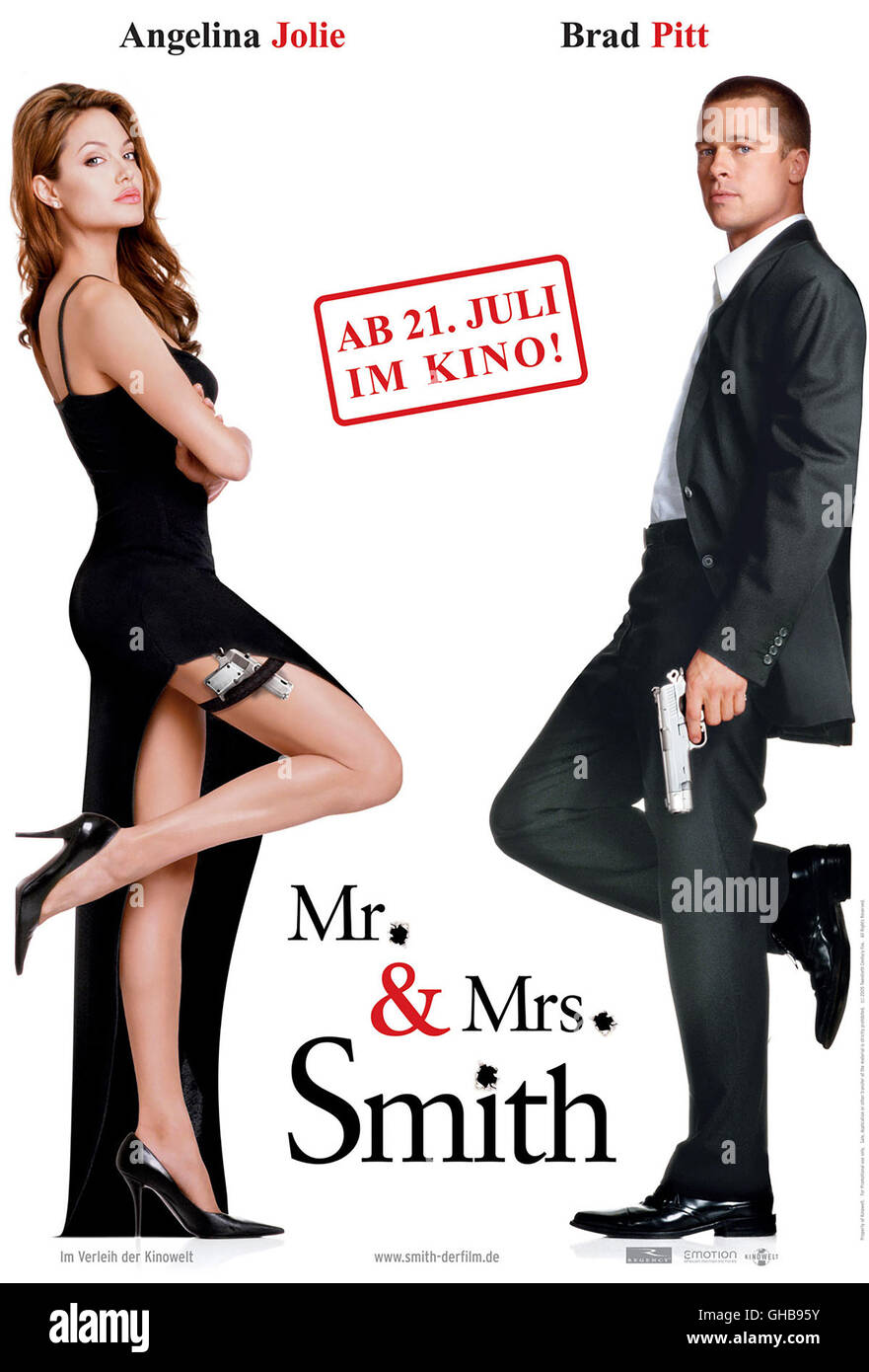 Mr mrs smith poster hi-res stock photography and images - Alamy