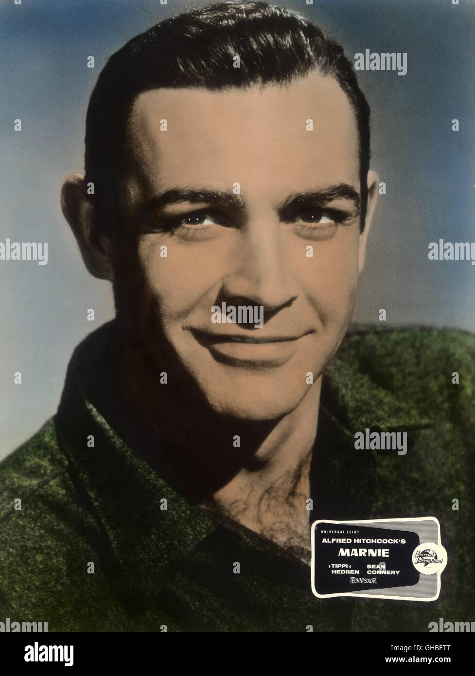 MARNIE USA 1964 Alfred Hitchcock SEAN CONNERY (Mark Rutland) Regie