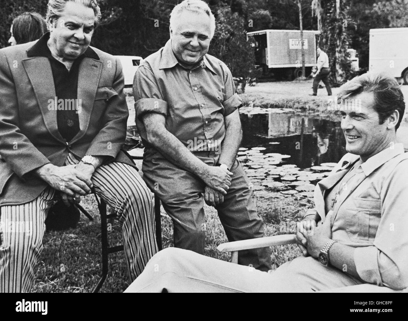 The Producer Of Live Let Die Albert Broccoli Harry Saltzman High