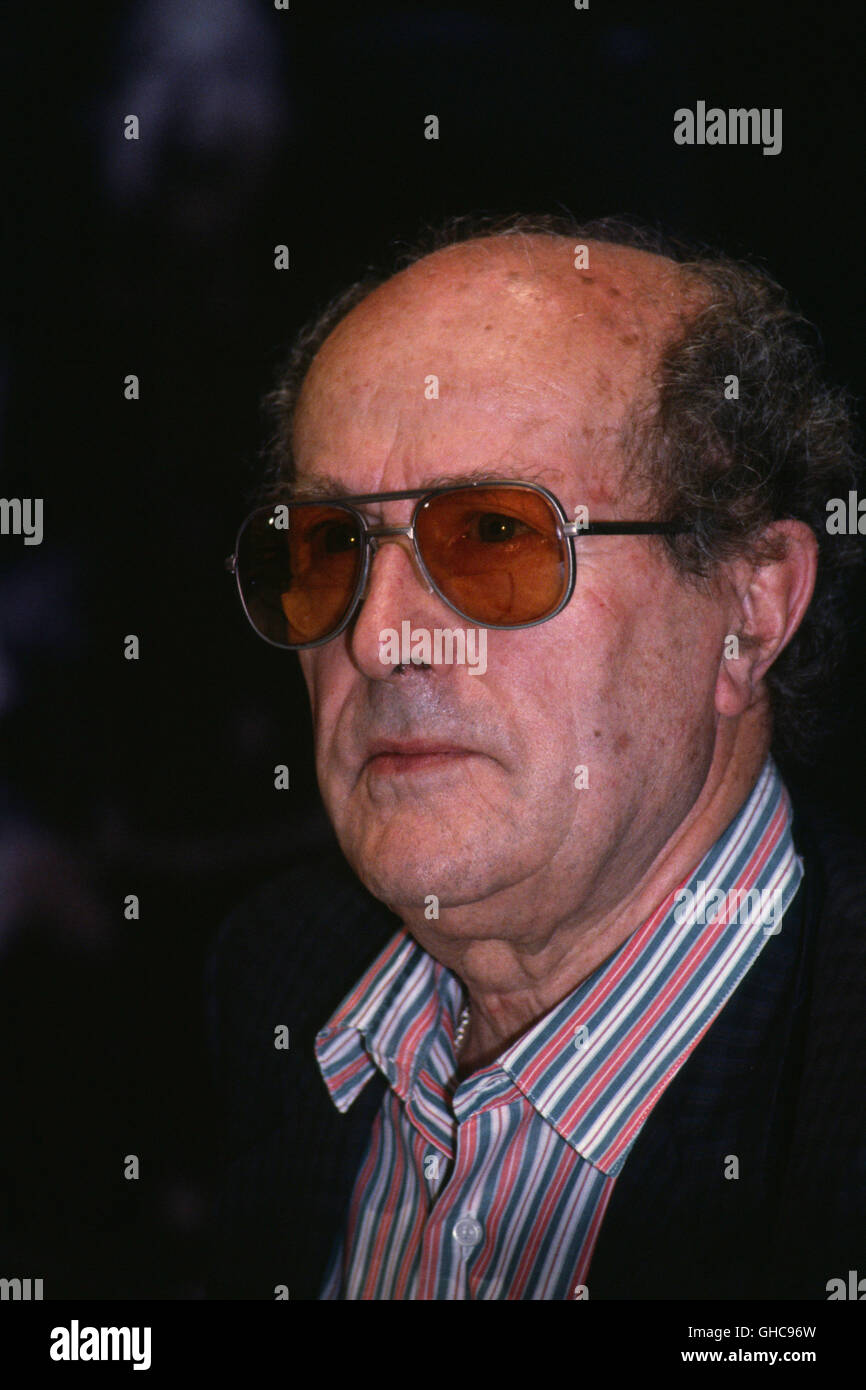 Portuguese Director MANOEL DE OLIVEIRA (1990) Stock Photo