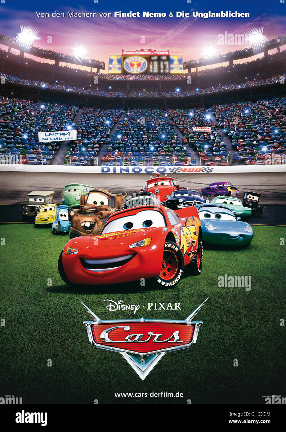 Original Cars Movie Poster Original Cars Movie Poster
