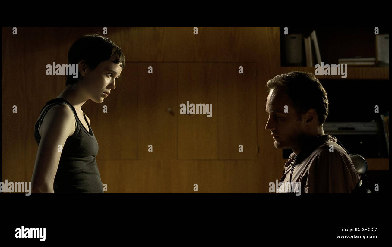 HARD CANDY USA 2005 David Slade Hayley (ELLEN PAGE) and Jeff (PATRICK