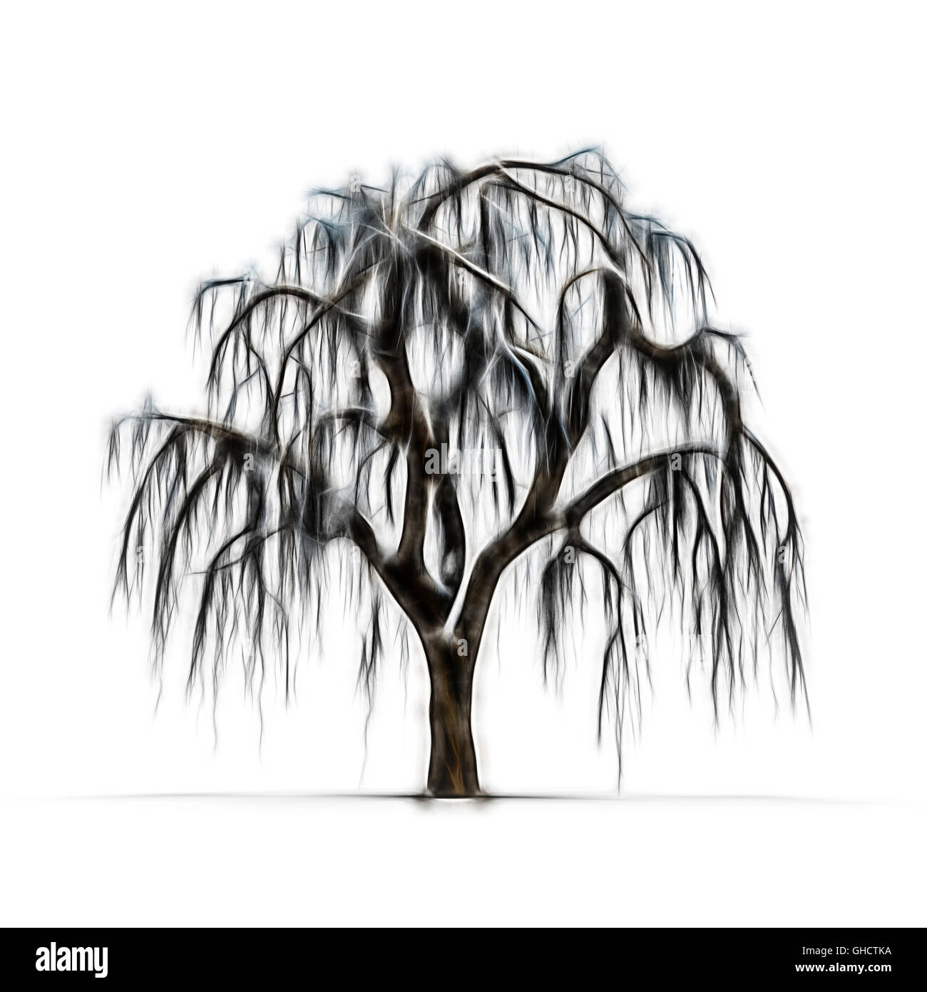 Tree without leaves isolated. Nature sign Vector sketch Stock Vector Image  & Art - Alamy